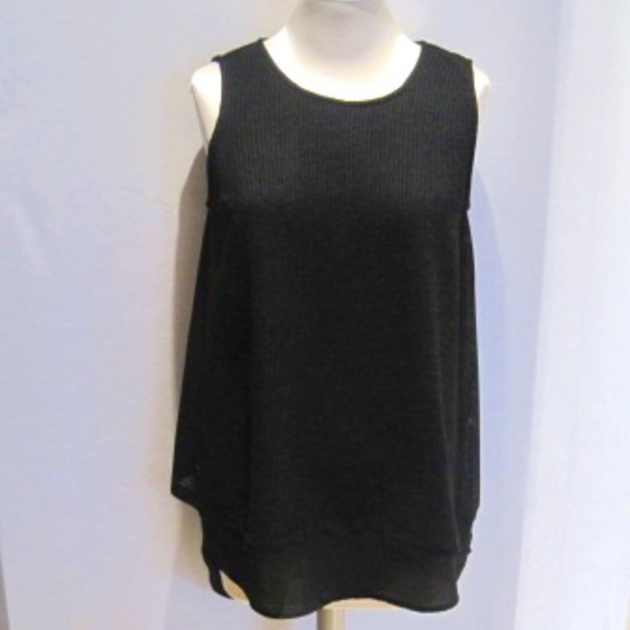 RUDSAK Sleeveless Chiffon Top - Picture 1 of 8